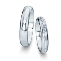 Eheringe Delight/Heaven mit Diamant-Pavé 0,175ct