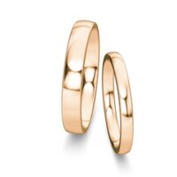 Eheringe Modern/Romance in 18K Roségold