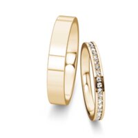 Eheringe Infinity mit Diamanten 0,29ct