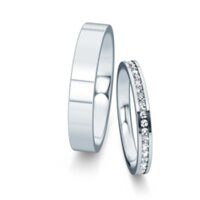 Eheringe Infinity mit Diamanten 0,29ct