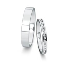 Eheringe Infinity mit Diamanten 0,29ct