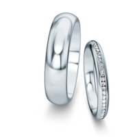 Eheringe Delight/Heaven mit Diamanten 0,135ct