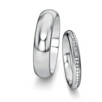 Eheringe Delight/Heaven mit Diamanten 0,135ct