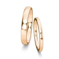 Eheringe Modern/Romance in 18K Roségold